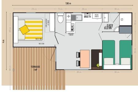 Mobil-Home Cosy 5 Personnes Camping Le Ried - Europapark Boofzheim Dış mekan fotoğraf